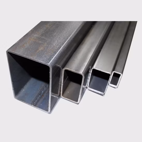 Prix ​​du tube rectangulaire galvanisé par tuyau carré en acier au carbone d'assurance commerciale par tonne