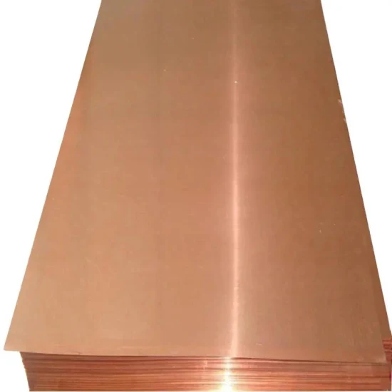 Plaque de cuivre de chargeur T1 T2 T3, feuilles de cuivre rouges personnalisées pour la Construction, Cathode 99.9%, offre spéciale